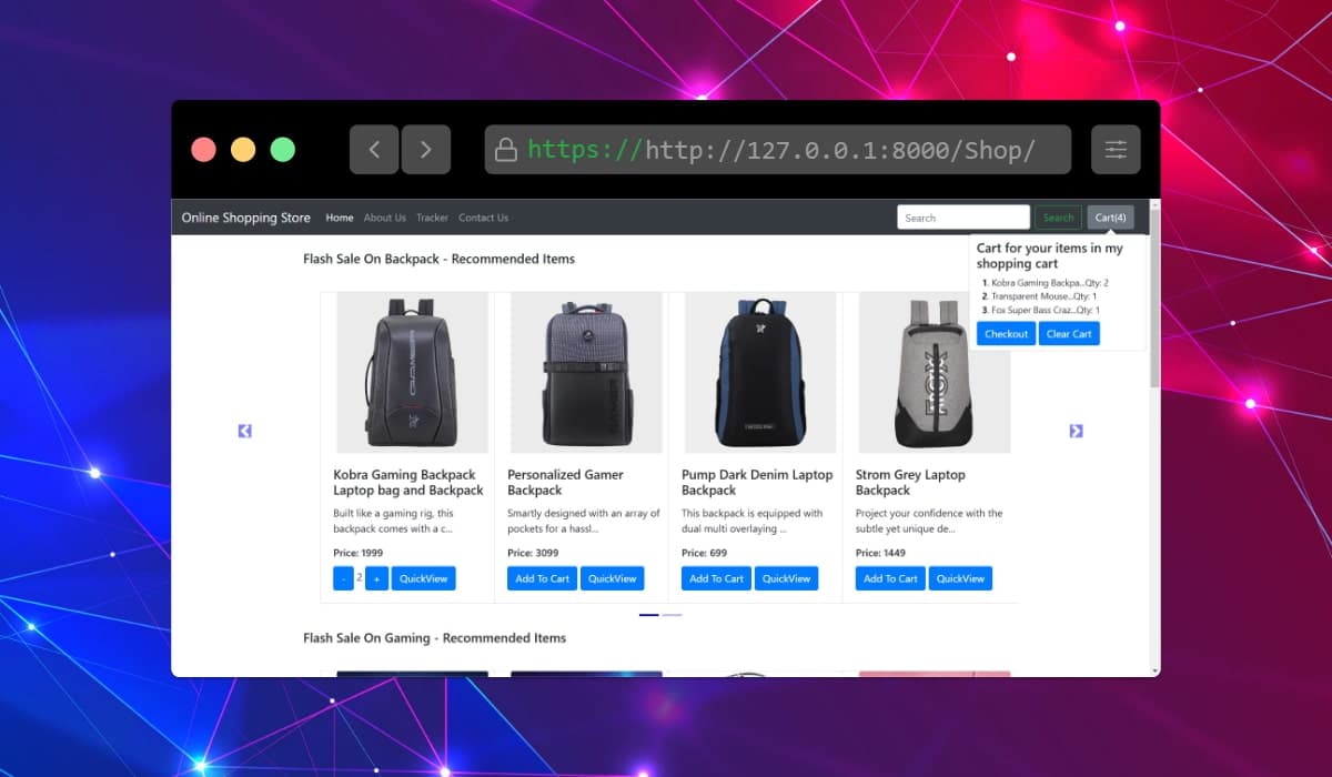 Modern Online Shopping Store