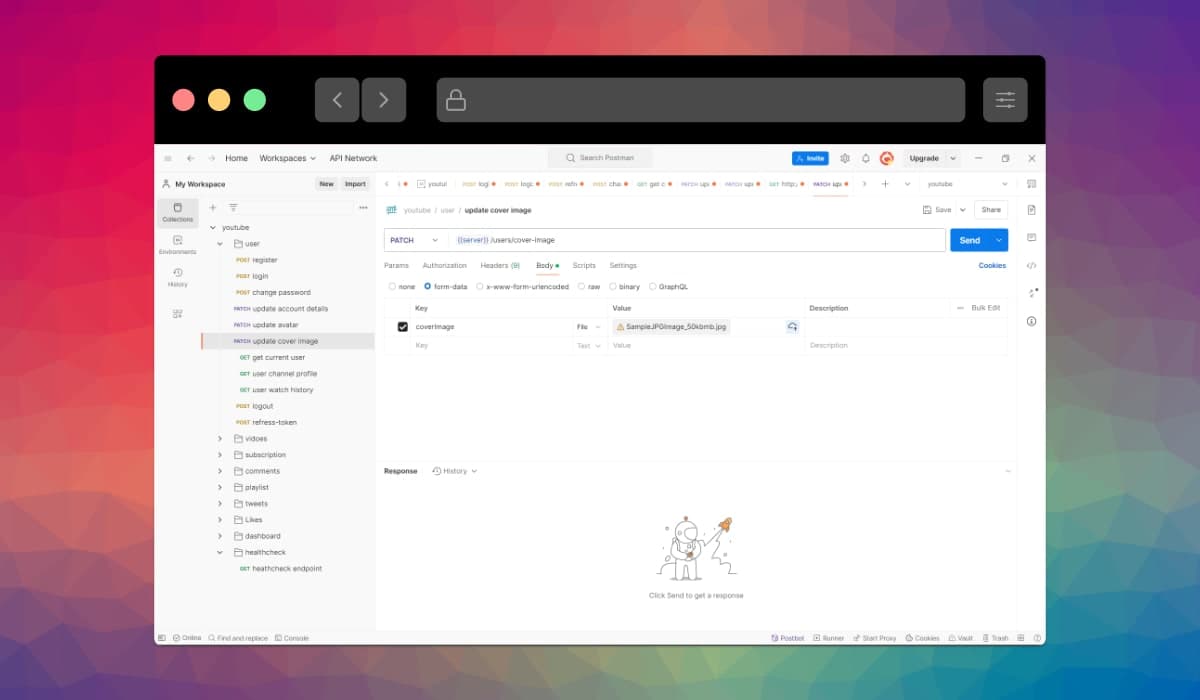 Video Sharing Platform Backend like - youtube 